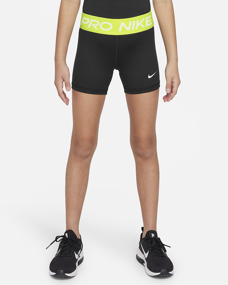 Nike pro shorts kids hotsell